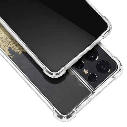 Game of Thrones: Westeros Map Galaxy S21 Ultra 5G Clear Case